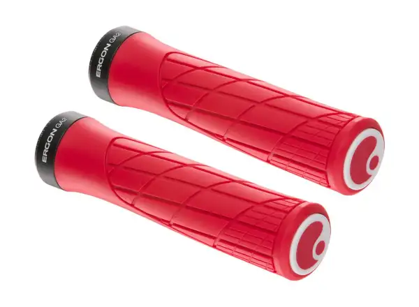 Ergon GA2 grips risky red