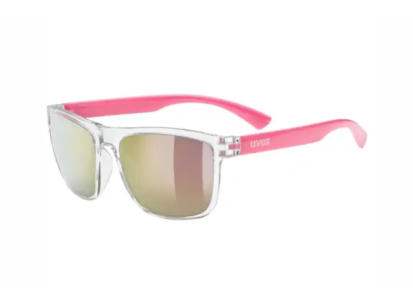 Uvex Rookie kids glasses Clear/Pink/Mirror Pink