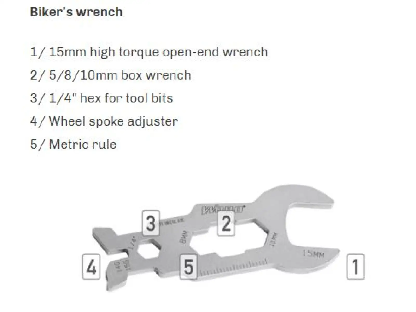 Woho WOKit 2.0 Bikepacking tools toolset Silver
