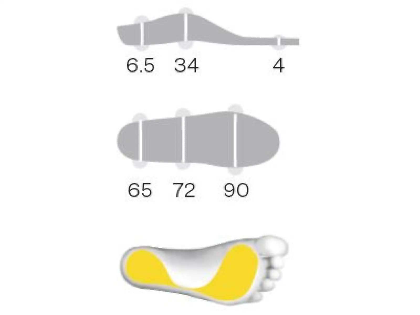 Sidas 3Feet Eco Winter High insoles