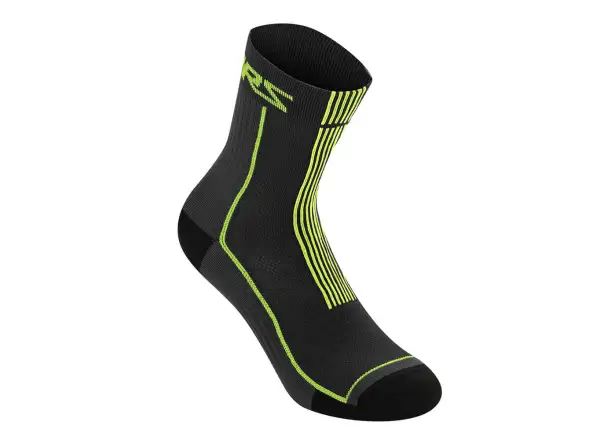 Alpinestars Summer 15 socks Black/Acid Yellow
