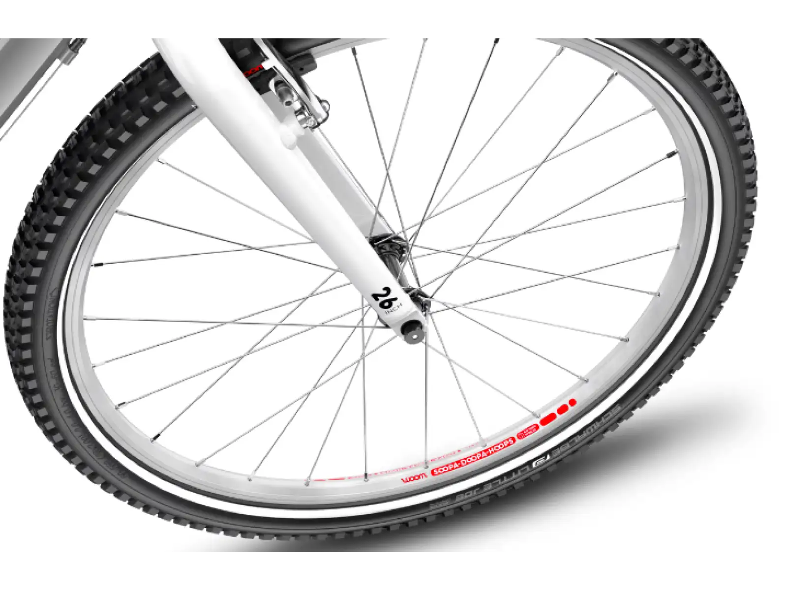 Woom 6 Moon Grey 26 children's bike