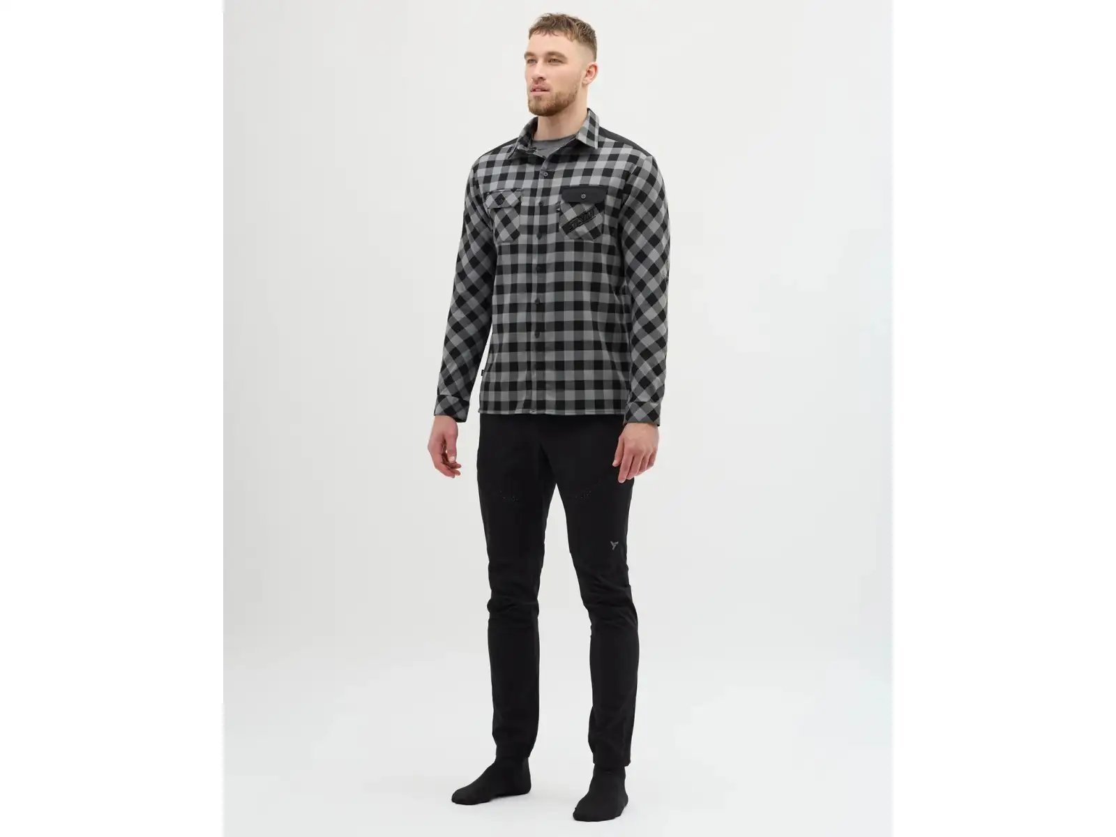 Silvini Farini men's shirt Grey/Black