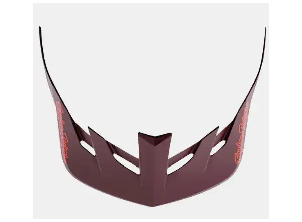 Troy Lee Designs Flowline SE helmet Badge Maroon