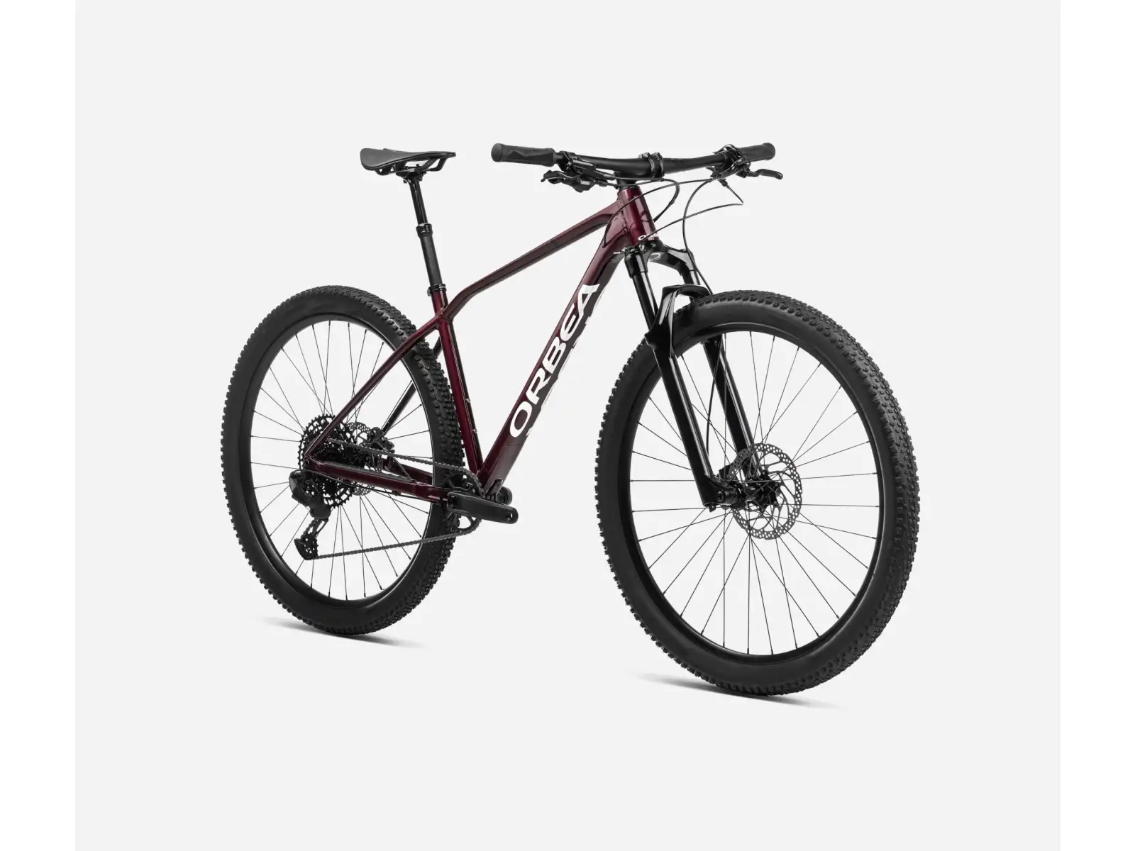 Orbea Alma H20 Mountain Bike Metallic Dark Red/Chic White