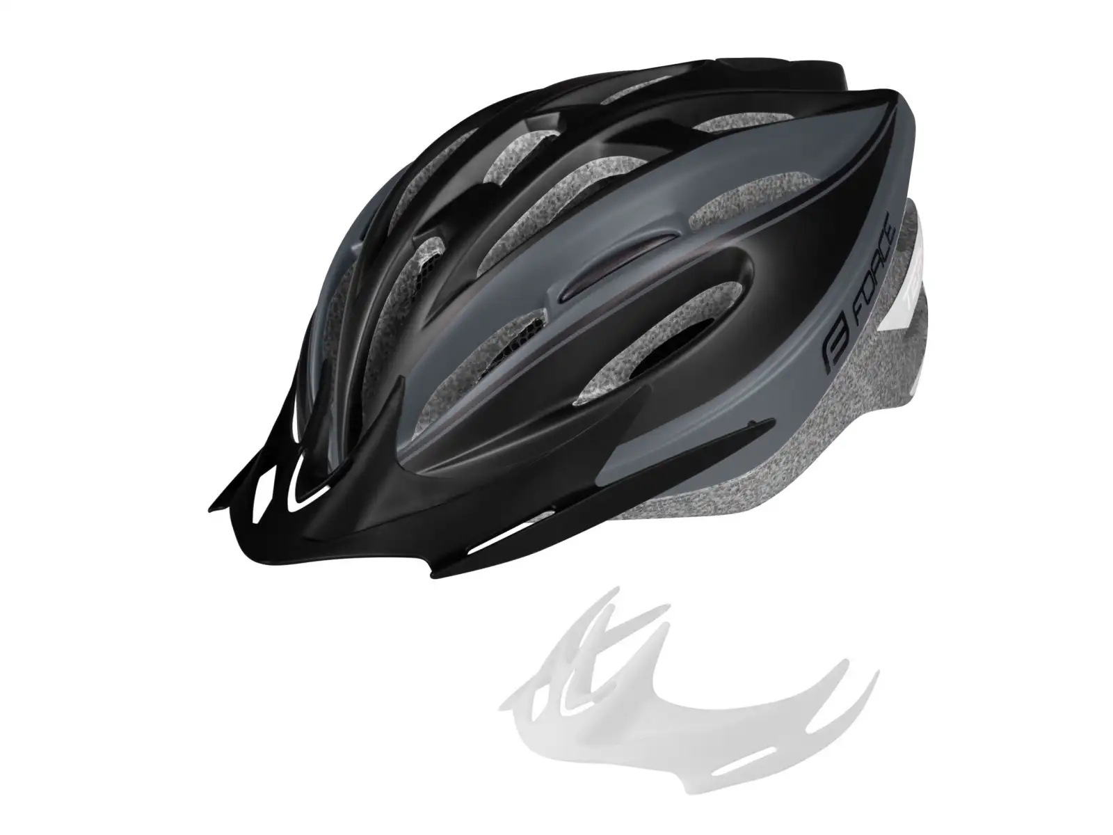 Force Tery cycling helmet black/grey