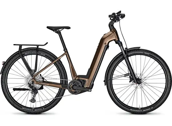 Focus Aventura2 6.8 WA 750Wh mountain e-bike Godlbrown Glossy