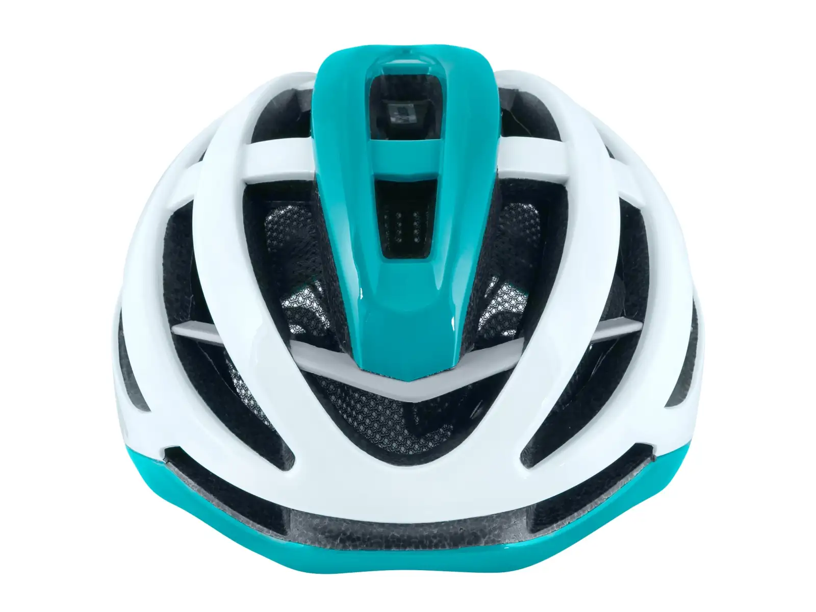 Force Lynx helmet white/turquoise
