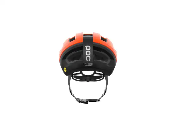 POC Omne Beacon MIPS road helmet Fluorescent Orange Matt/Uranium Black Matt