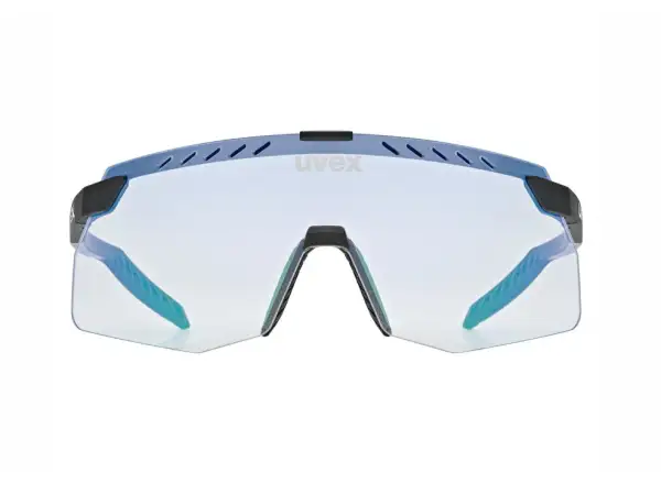 Uvex Pace Stage Variomatic Small glasses Black Matt/Mirror Blue