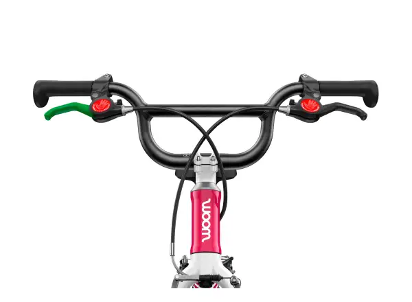 Woom GO 1 Plus children's balance bike 14" Hot Pink