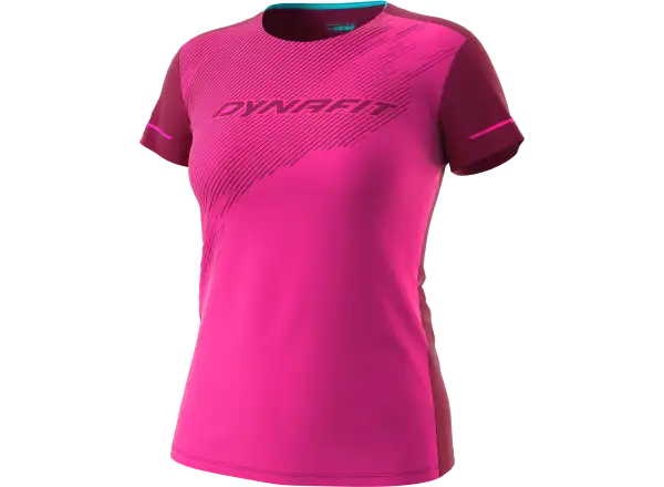 Dynafit Alpine women's T-shirt short sleeve Pink Glo