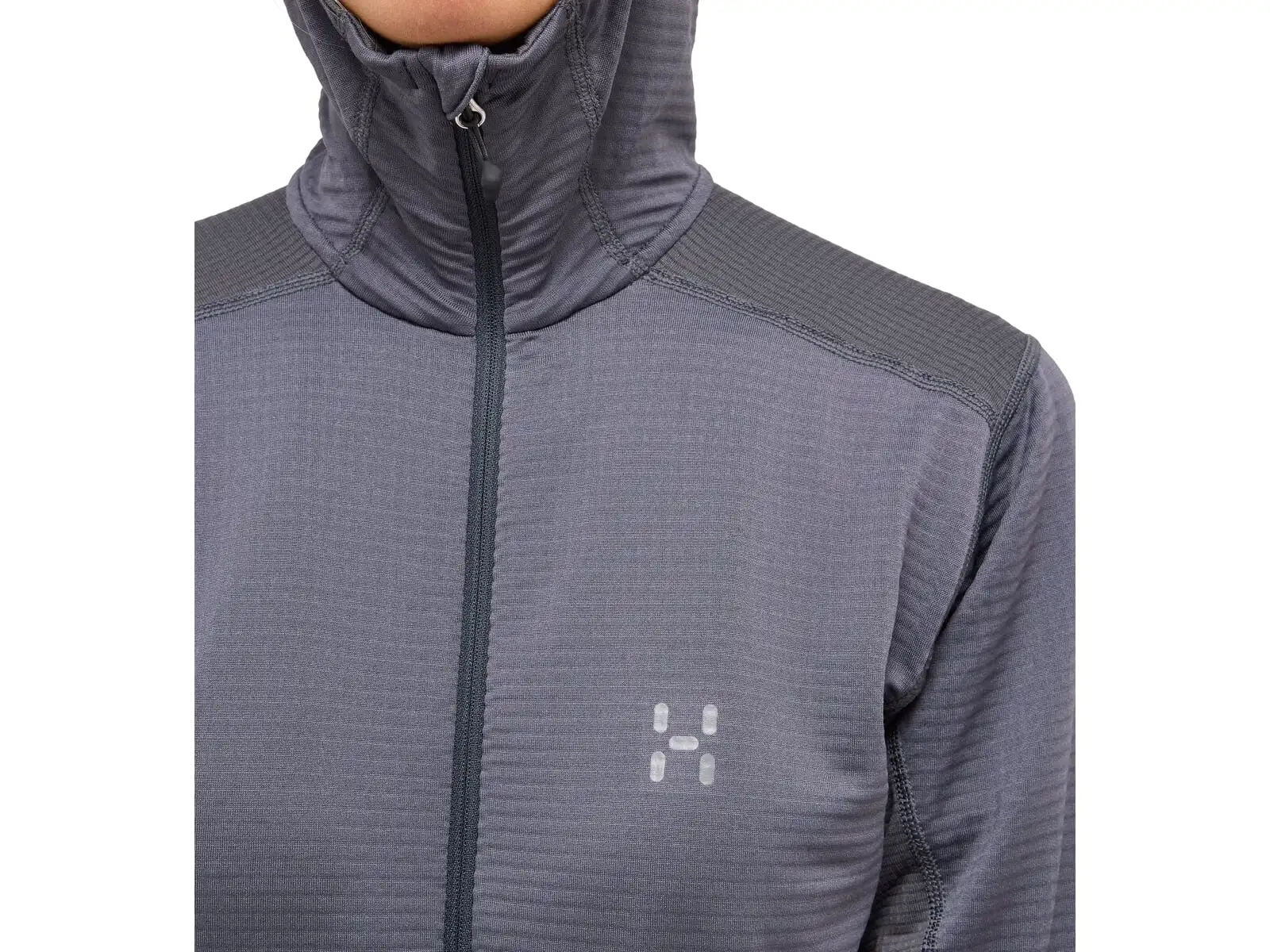 Haglöfs L.I.M Mid Multi Hood women's hoodie dark grey