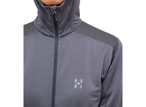 Haglöfs L.I.M Mid Multi Hood women's hoodie dark grey