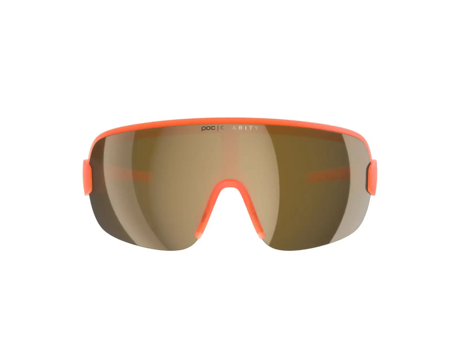 POC Aim glasses Fluorescent Orange Translucent/Violet Gold Mirror