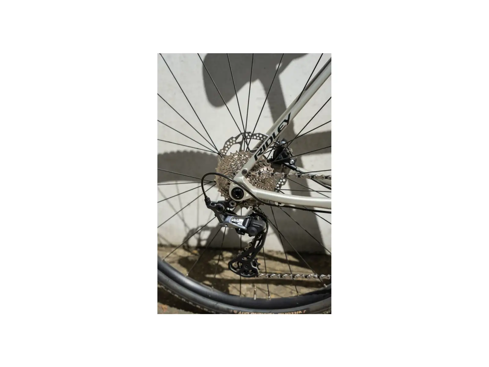 Ridley Grifn A GRX600 gravel bike Chain Silver Gray/Black