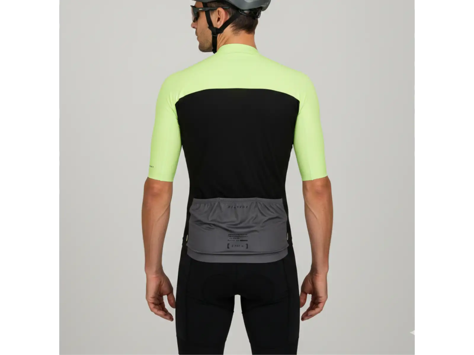 Silvini Stelvio men's jersey Green/Black