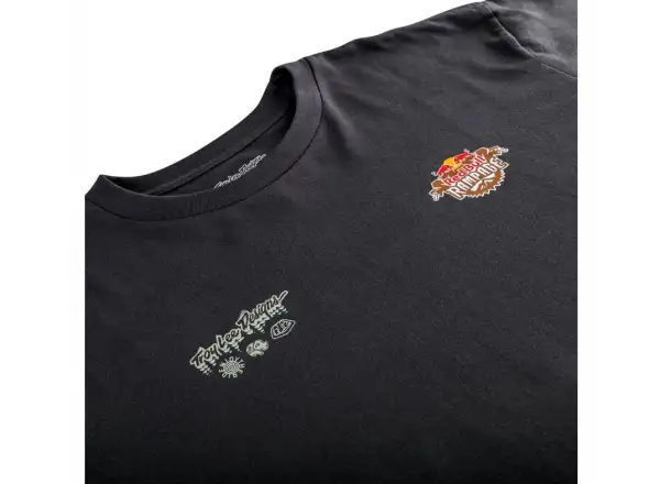Troy Lee Designs x Red Bull Rampage Mind Melt men's short sleeve t-shirt Coal