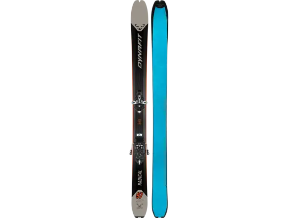 Dynafit Radical 97 ski touring set Rock Khaki