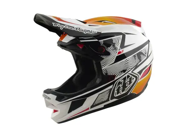 Troy Lee Designs D4 Composite MIPS helmet Lined up White