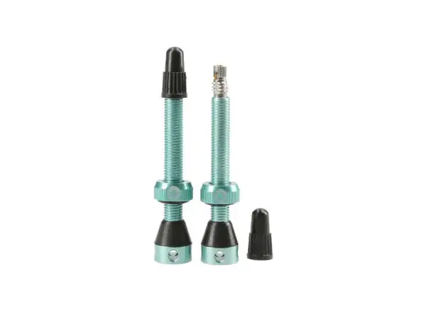 Tubolight valves 50 mm turquoise pair
