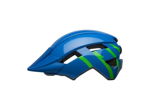 Bell Sidetrack Child youth helmet blue/green