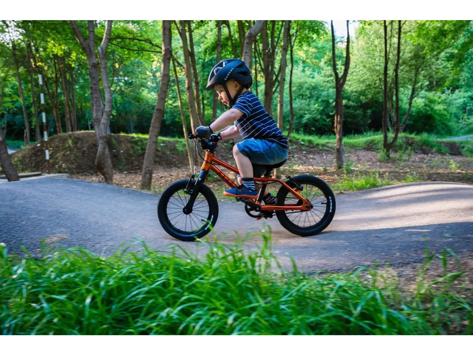 Rascal 14 children's bike Aquamarin