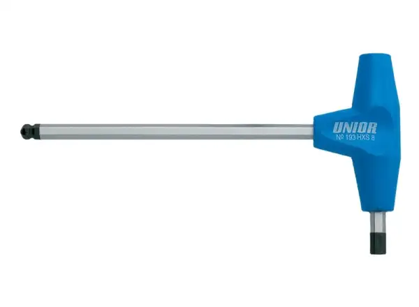 Unior hex key with handle and ball 8 mm