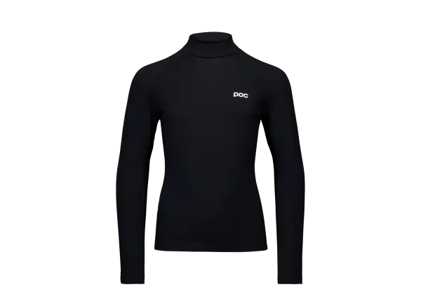 POC Layer Merino children's base t-shirt long sleeve Uranium Black