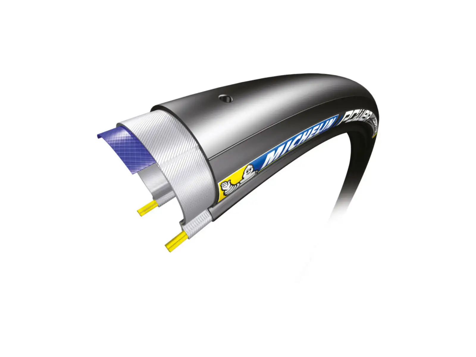 Michelin Power Road Black TS TLR road tire kevlar black
