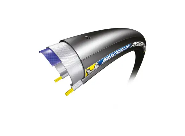 Michelin Power Road Black TS TLR road tire kevlar black