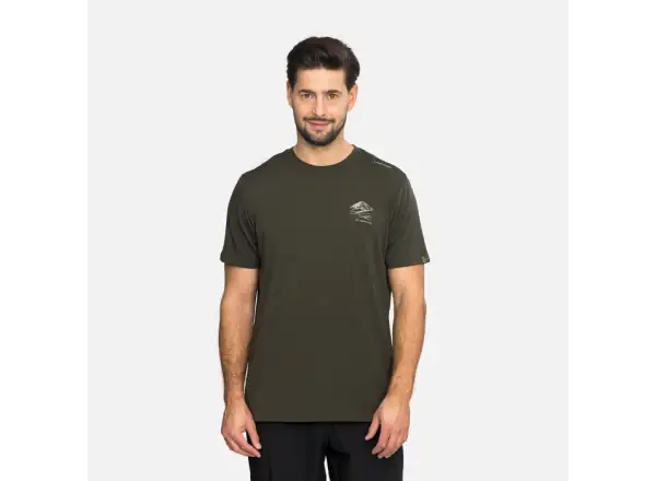 Viking Lenta Bamboo men's T-shirt short sleeve Olive
