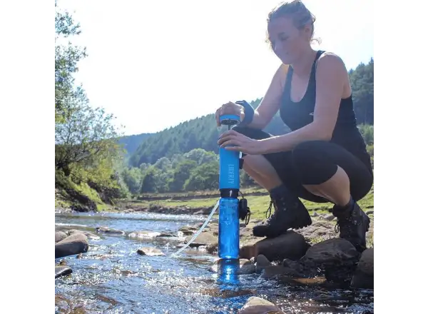 LifeSaver Liberty filtration bottle 400 ml blue