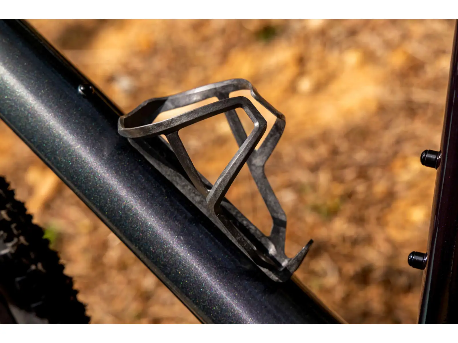 Giant Airway Elite Matt bottle cage Black/Gloss silver