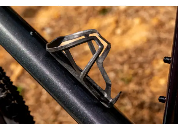 Giant Airway Elite Matt bottle cage Black/Gloss silver