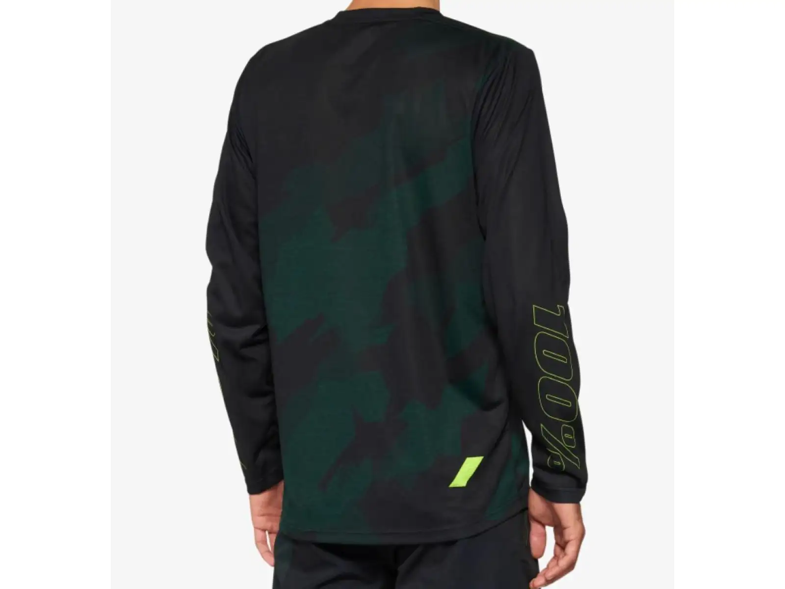 100% Airmatic LE Long Sleeve Jersey Men Black Camo