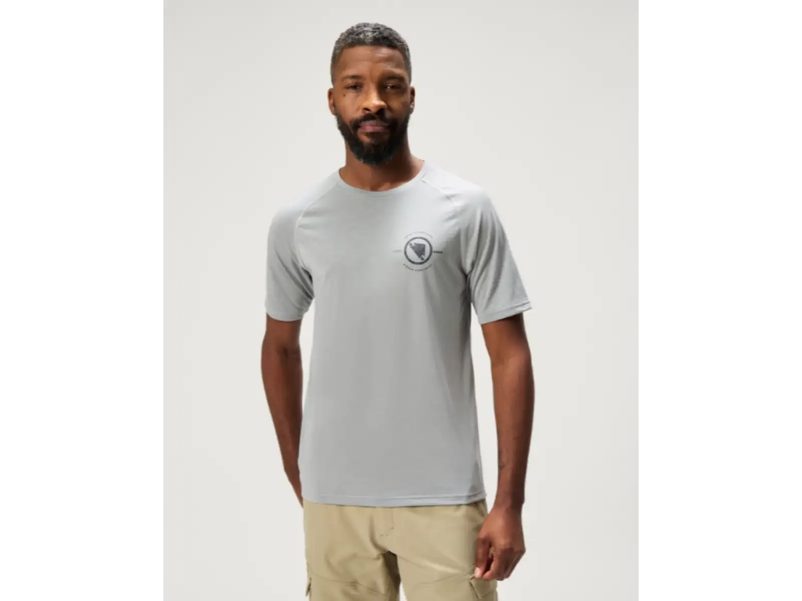 Endura Loop men's jersey short sleeve Dreich Grey