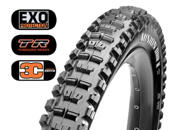 Maxxis Minion DHR II WT 27.5" 3C Maxx Grip, DH, TR MTB tire kevlar