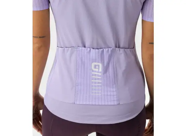 Alé R-EV1 Silver Cooling women's jersey short sleeve Lavender