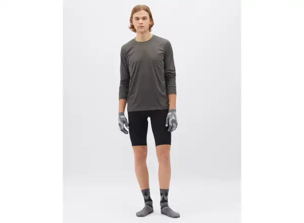 Silvini Casalo men's long sleeve shirt Charcoal/Olive
