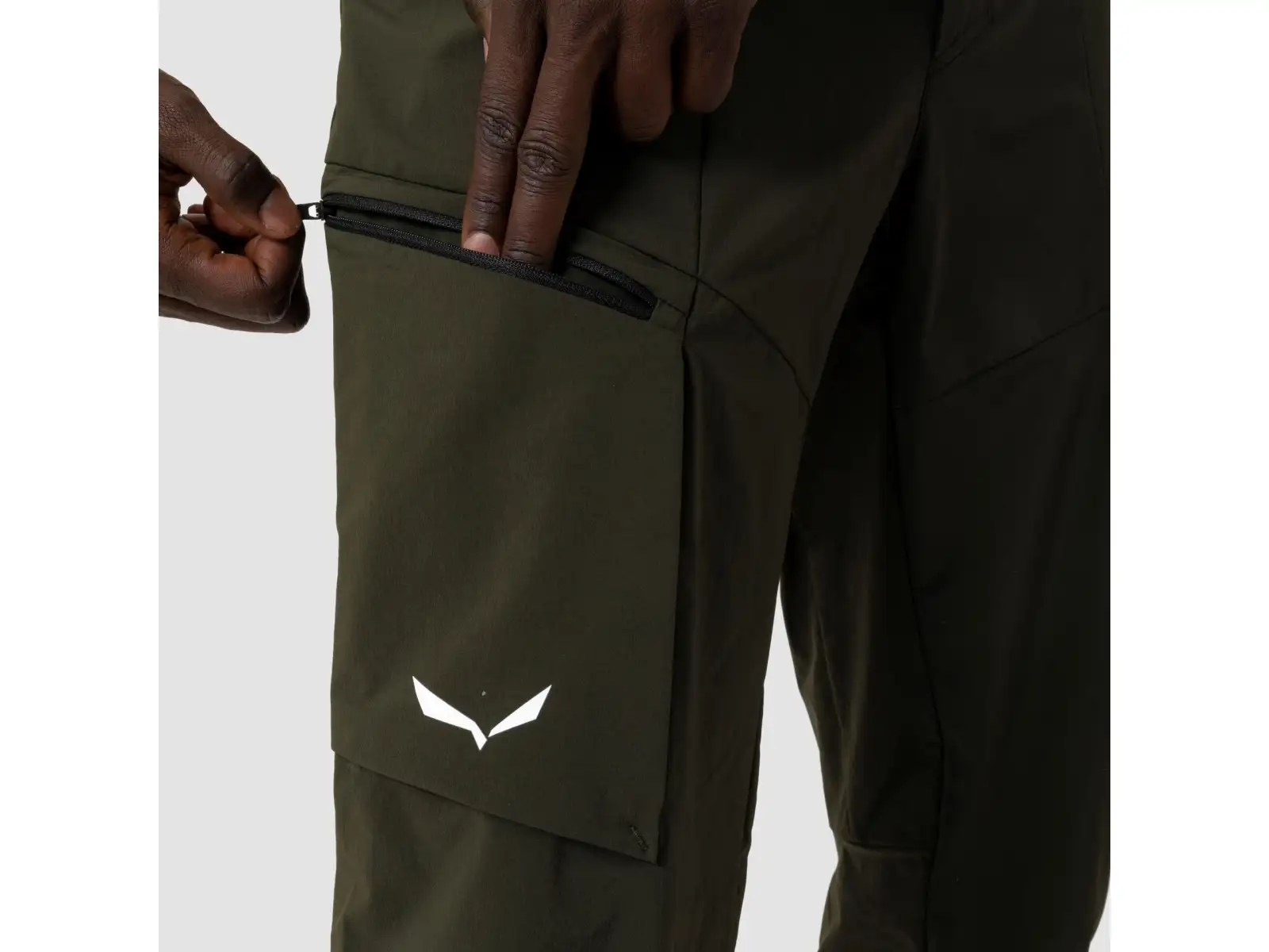 Salewa Puez Durastretch Cargo men's pants Black Out