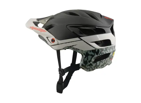 Troy Lee Designs A3 MIPS helmet Halo Charcoal/Pumice