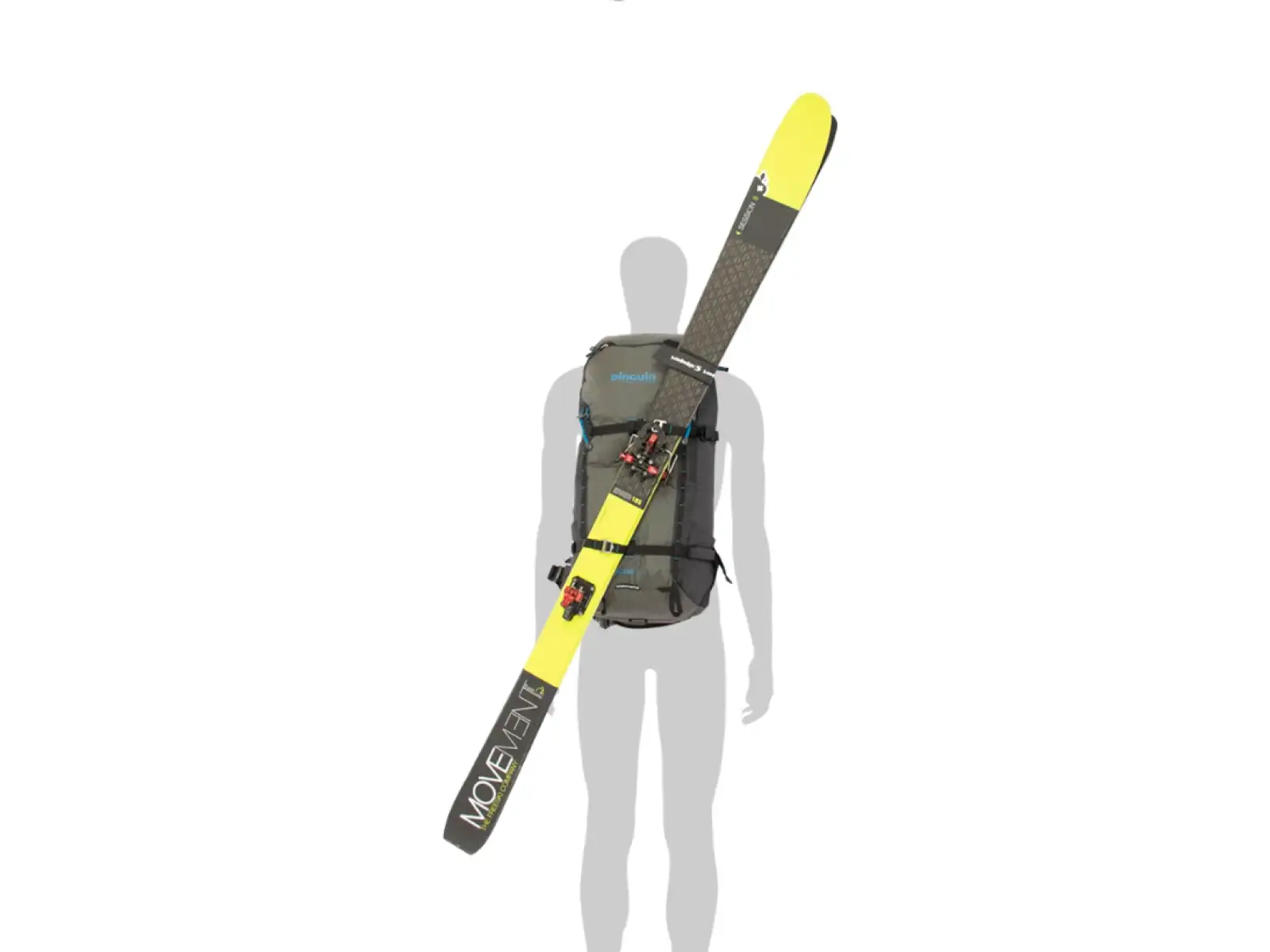 Pinguin Ridge 28 winter backpack Petrol