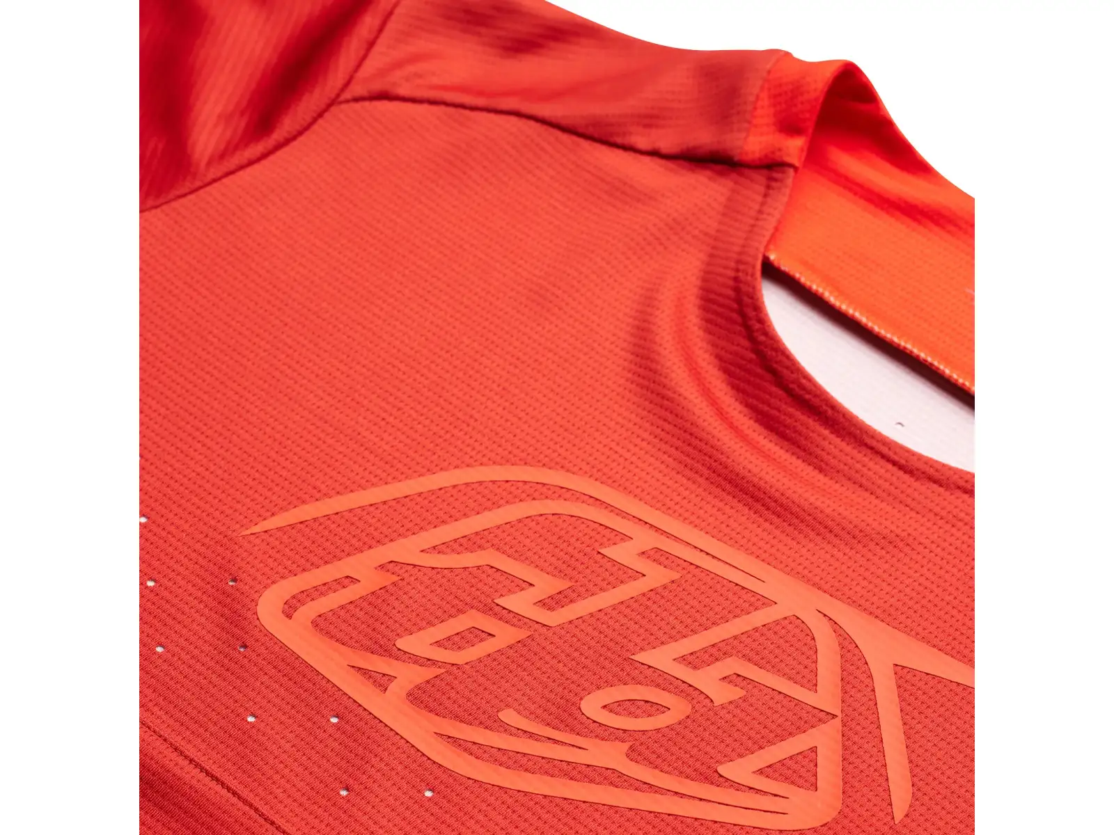 Troy Lee Designs Sprint Icon jersey long sleeve Fire Orange SAMPLE