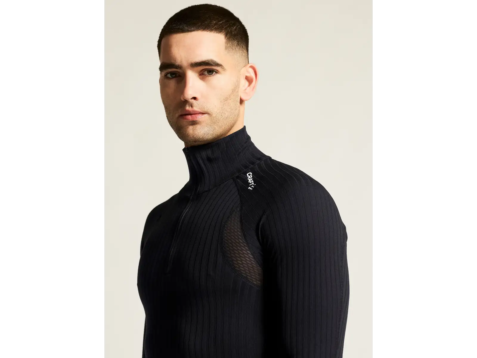 CRAFT Active Extreme X Zip men's shirt black