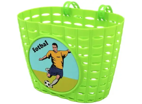 Max1 Soccer Kids Front Basket Green
