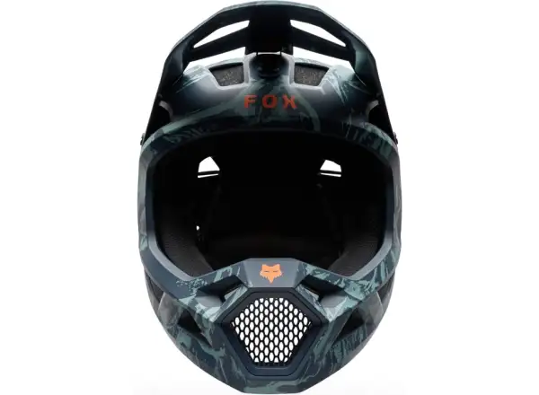 Fox Rampage Image Print kids helmet Arctic Blue