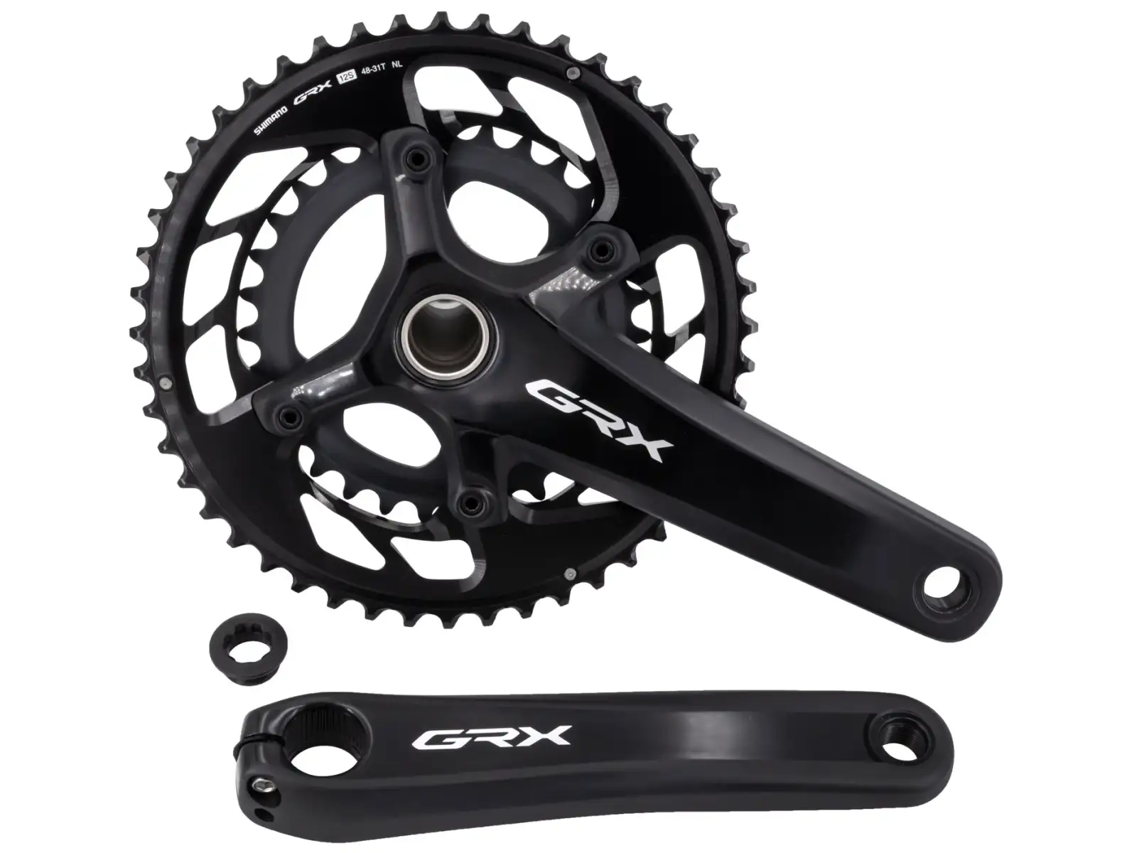 Shimano GRX FC-RX820-2 crankset 2x12sp. 48/31 teeth