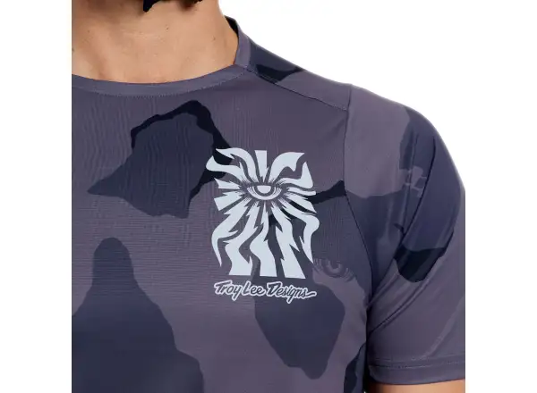 Troy Lee Designs Skyline Pro men's jersey short sleeve Flow Camo Carbon