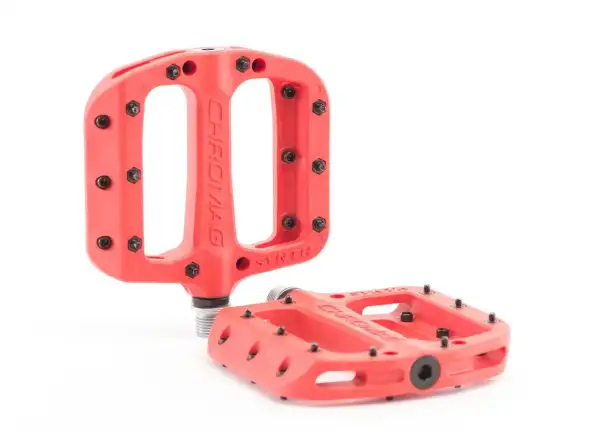 Chromag Synth platform pedals red